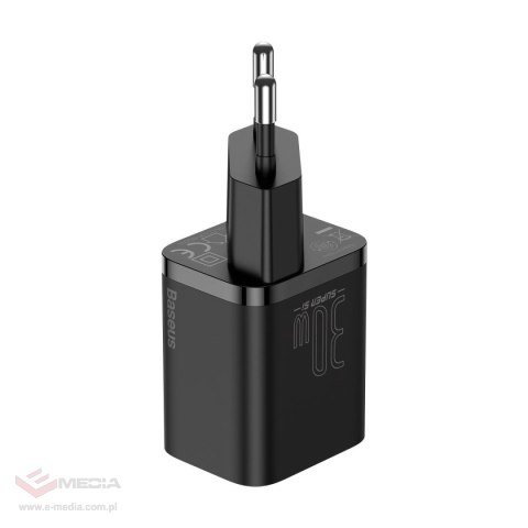 Ładowarka sieciowa Baseus Super Si Quick Charger 1C 30W (czarna)