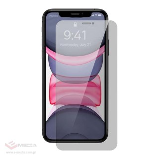 Szkło hartowane z filtrem prywatyzującym 0.3mm Baseus do iPhone X / XS / 11 Pro (2szt.)