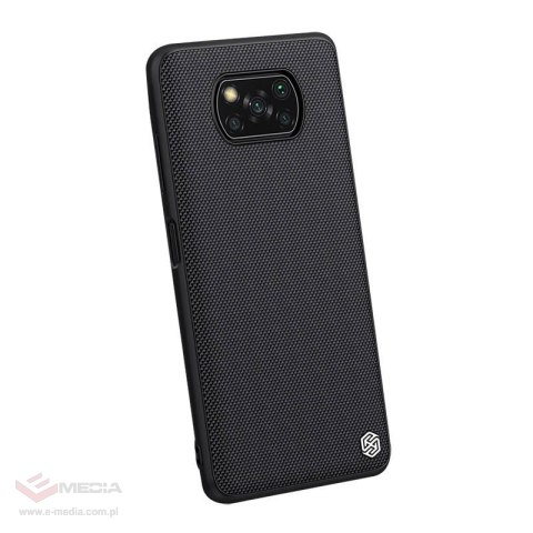 Etui Nillkin Textured Case do Xiaomi POCO X3 NFC/X3 Pro (czarne)