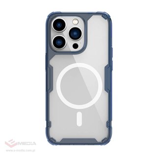 Etui magnetyczne Nillkin Nature TPU Pro do Apple iPhone 14 Pro Max (niebieski)