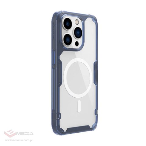 Etui magnetyczne Nillkin Nature TPU Pro do Apple iPhone 14 Pro Max (niebieski)