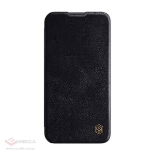 Etui skórzane Nillkin Qin Pro Leather Case do iPhone 13/14 (czarne)