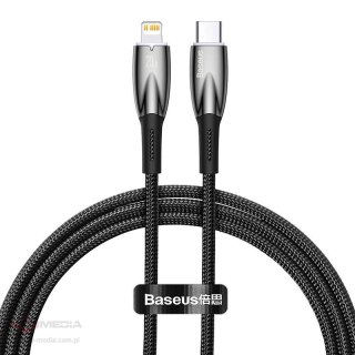 Kabel USB-C do Lightning Baseus Glimmer, 20W, 1m (czarny)