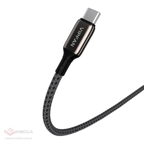 Kabel USB-C do Lightning VFAN P03 1.5m, Power Delivery (czarny)