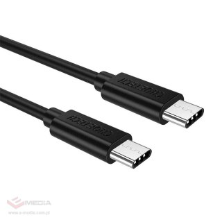 Kabel USB-C do USB-C Choetech CC0002 1m (czarny)