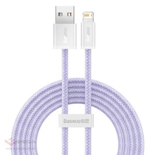 Kabel USB do Lightning Baseus Dynamic 2, 2.4A, 2m (fioletowy)