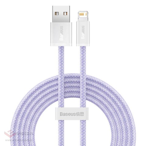 Kabel BASEUS Dynamic 2 USB-A-Lightning 2m (fioletowy)