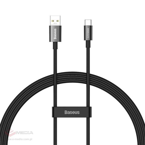 Kabel USB do USB-C Baseus Superior Series, 65W, 1m (czarny)