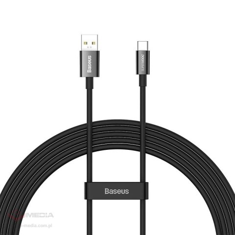 Kabel USB do USB-C Baseus Superior Series, 65W, 2m (czarny)