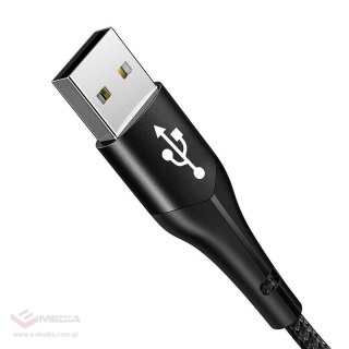 Kabel USB do USB-C Mcdodo Magnificence CA-7960 LED, 1m (czarny)