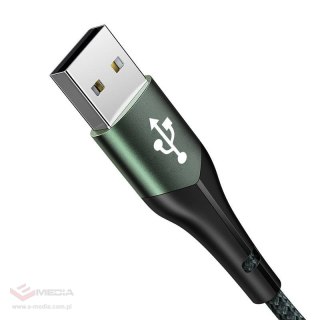 Kabel USB do USB-C Mcdodo Magnificence CA-7961 LED, 1m (zielony)