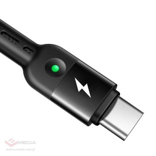 Kabel sprężynowy USB do USB-C Mcdodo Omega CA-6420 1.8m (czarny)