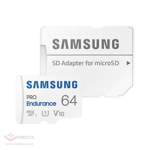 Karta pamięci Samsung Pro Endurance 64GB + adapter (MB-MJ64KA/EU)