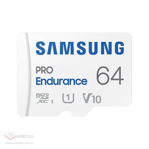 Karta pamięci Samsung Pro Endurance 64GB + adapter (MB-MJ64KA/EU)