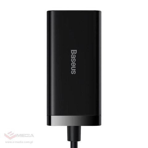 Ładowarka sieciowa Baseus GaN3 Pro 2xUSB-C + 2xUSB, 100W (czarna)