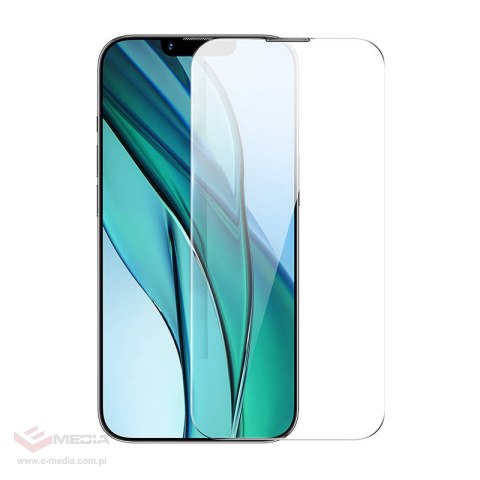 Szkło hartowane z powłoką przeciwpyłową 0.3mm Baseus Crystal do iPhone 14 Plus/13 Pro Max (2szt)