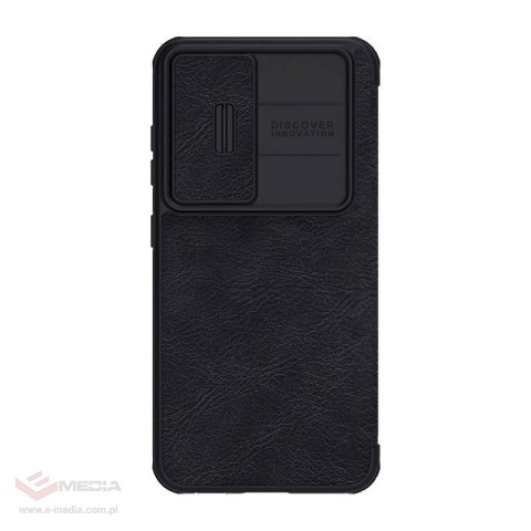 Etui Nillkin Qin Leather Pro do SAMSUNG S23+ (czarne)