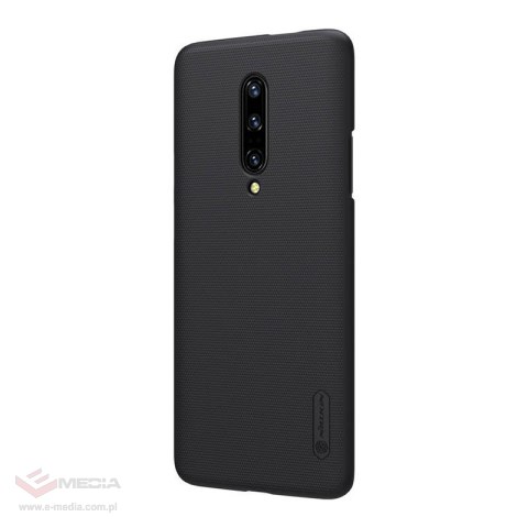 Etui Nillkin Super Frosted Shield do OnePlus 7 Pro (czarne)