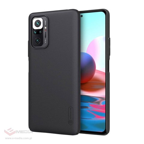 Etui Nillkin Super Frosted Shield do Xiaomi Redmi Note 10 Pro/10 Pro Max (czarne)