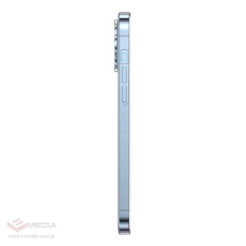 Etui ochronne Baseus Magnetic Crystal Clear do iPhone 13 Pro (transparentne) + szkło hartowane + zestaw czyszczący