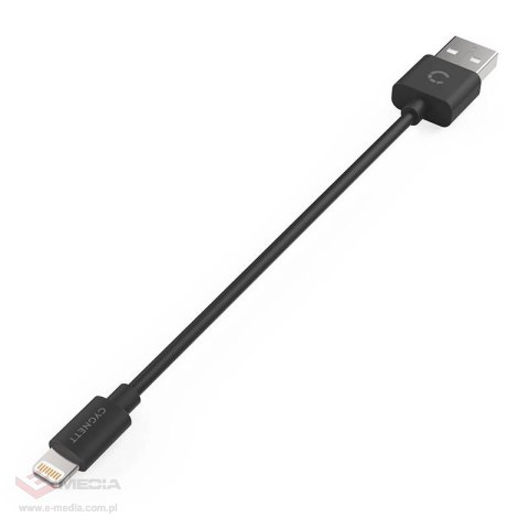 Kabel USB-A do Lightning Cygnett 12W 0.1m (czarny)