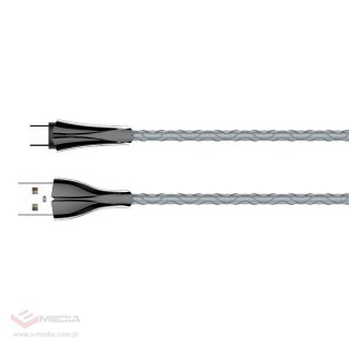 Kabel USB-C LDNIO LS461 LED, 1m