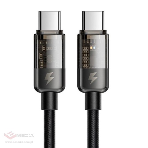 Kabel USB-C do USB-C Mcdodo CA-2840, PD 100W, 1.2m (czarny)