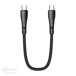 Kabel USB-C do USB-C Mcdodo CA-7640, PD 60W, 0.2m (czarny)