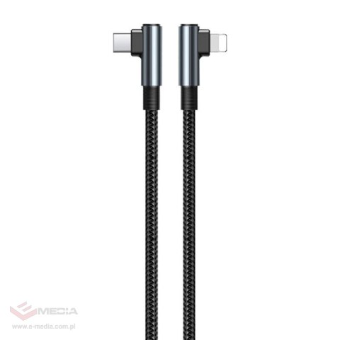 Kabel USB-C-lightning Remax Ranger II, RC-C002, 1m, 20W (czarny)