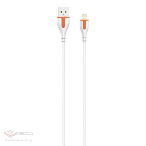 Kabel USB LDNIO LS572 lightning, 2.1 A, długość: 2m