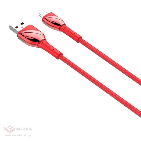 Kabel USB - Micro USB LDNIO LS662 2m, 30W (czerwony)