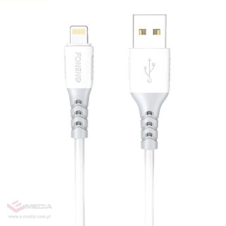 Kabel USB do Lightning Foneng X66, 20W, 3A, 1m (biały)