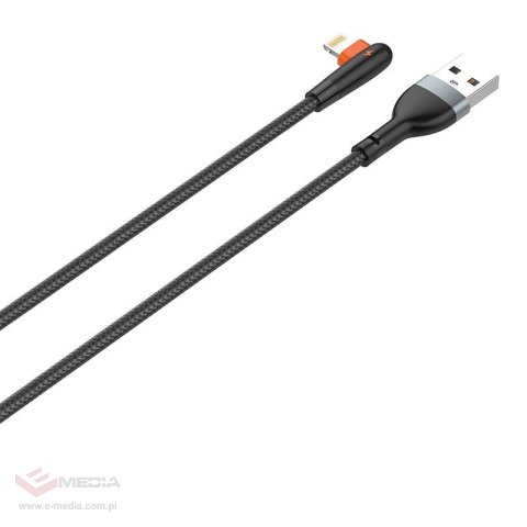 Kabel USB do Lightning LDNIO LS561, 2.4A, 1m (czarny)