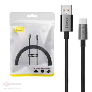 Kabel USB do USB-C Baseus Superior 100W 1,5m (czarny)