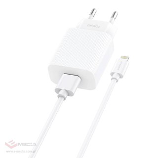 Ładowarka sieciowa Foneng EU28, 2.4A + Kabel USB-A do Lightning