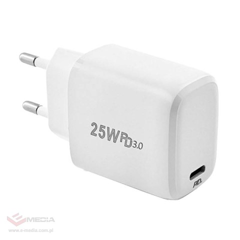 Ładowarka sieciowa Foneng EU40, USB-C, 25W (biała)