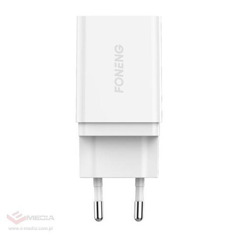 Ładowarka sieciowa Foneng K300, 1xUSB 3A + Kabel USB Lightning