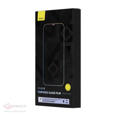 Szkło hartowane z filtrem prywatyzującym 0.3mm Baseus do iPhone 12 Pro Max