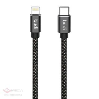 Kabel USB-C do Lightning Budi 3m