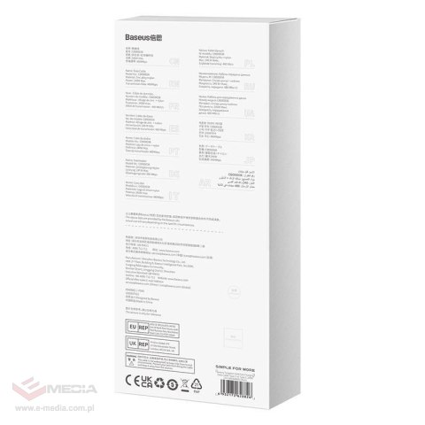 Kabel USB-C do USB-C Baseus Tungsten Gold 240W 1m (czarny)