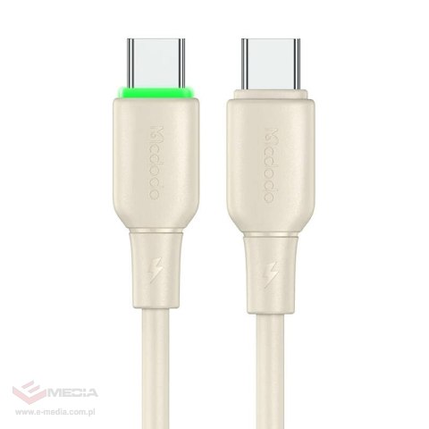 Kabel USB-C do USB-C Mcdodo CA-4770 65W 1.2m (beżowy)