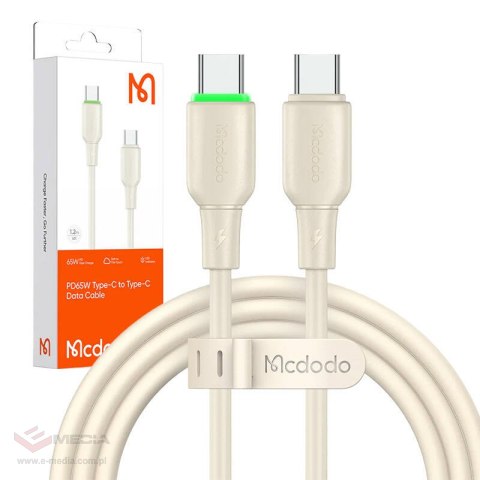 Kabel USB-C do USB-C Mcdodo CA-4770 65W 1.2m (beżowy)