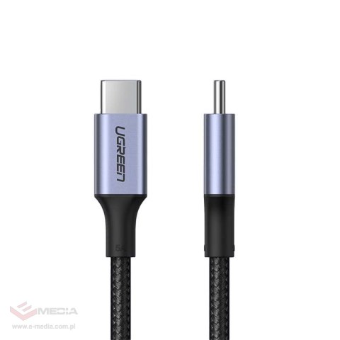 Kabel USB-C do USB-C UGREEN US316, 100W, 1m (czarny)