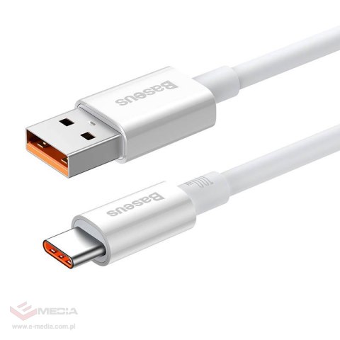 Kabel USB do USB-C Baseus Superior 100W 1m (biały)