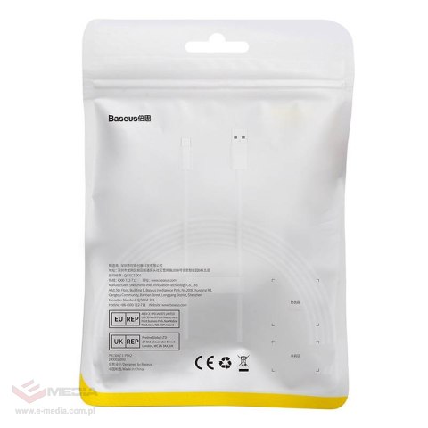 Kabel USB do USB-C Baseus Superior 100W 2m (biały)