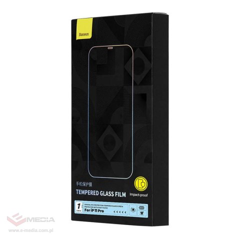 Szkło hartowane Baseus Crystal Eye-Protection 0.3mm do iPhone X/XS