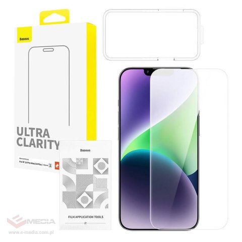 Szkło hartowane do iPhone 13 Pro Max/14 plus Baseus OS Diamond Series HD (Przezroczysty)