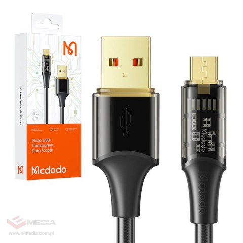 Kabel Micro USB Mcdodo CA-2100 1.2m (czarny)