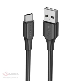 Kabel USB 2.0 do USB-C Vention CTHBC 3A 0,25m czarny