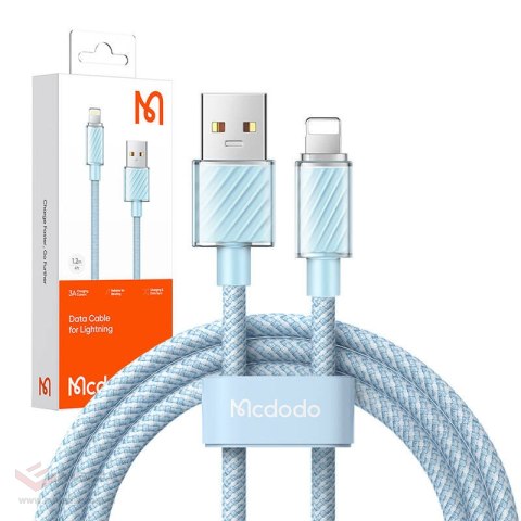 Kabel USB-A do Lightning Mcdodo CA-3641, 1,2m (niebieski)